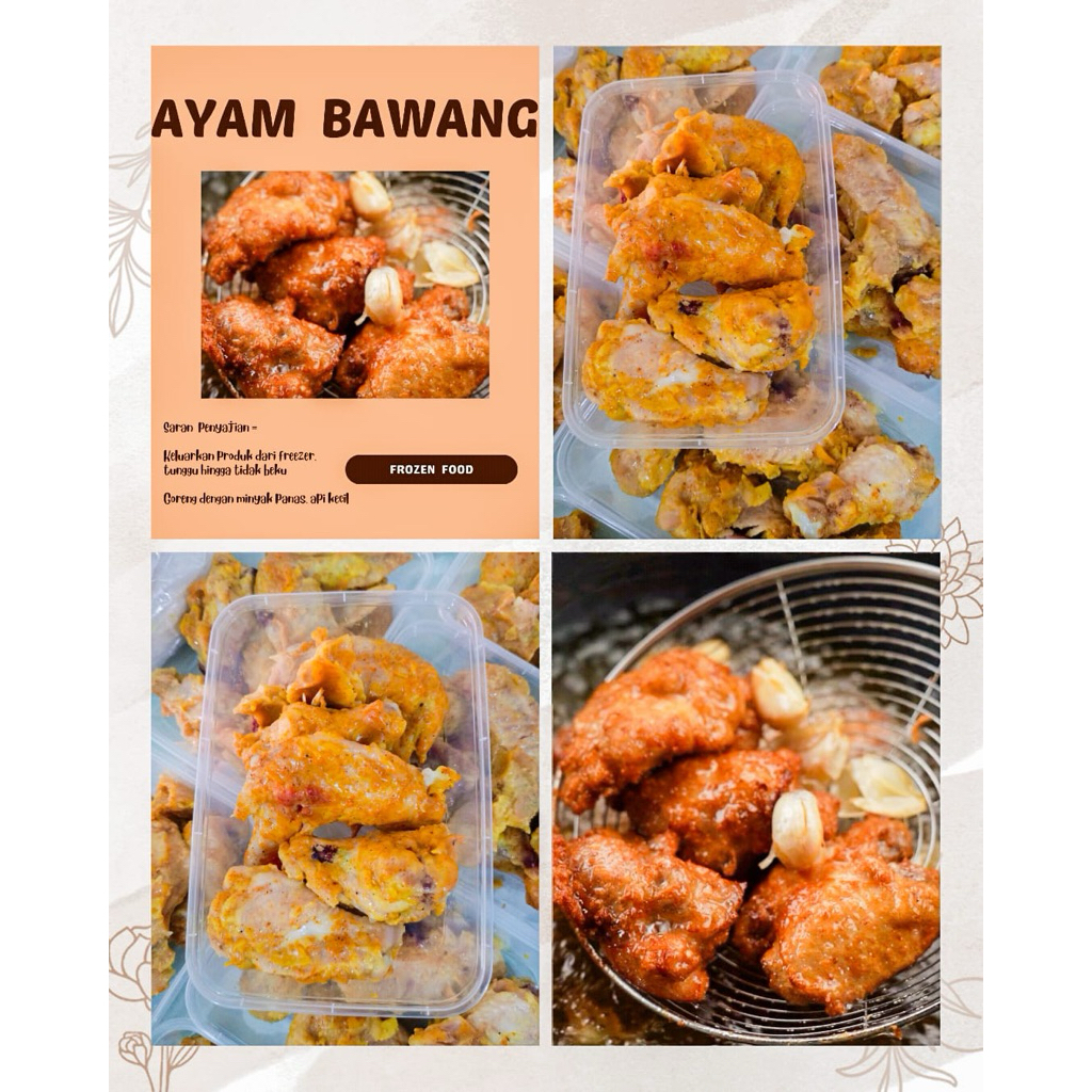 AYAM GORENG BAWANG PUTIH FROZEN
