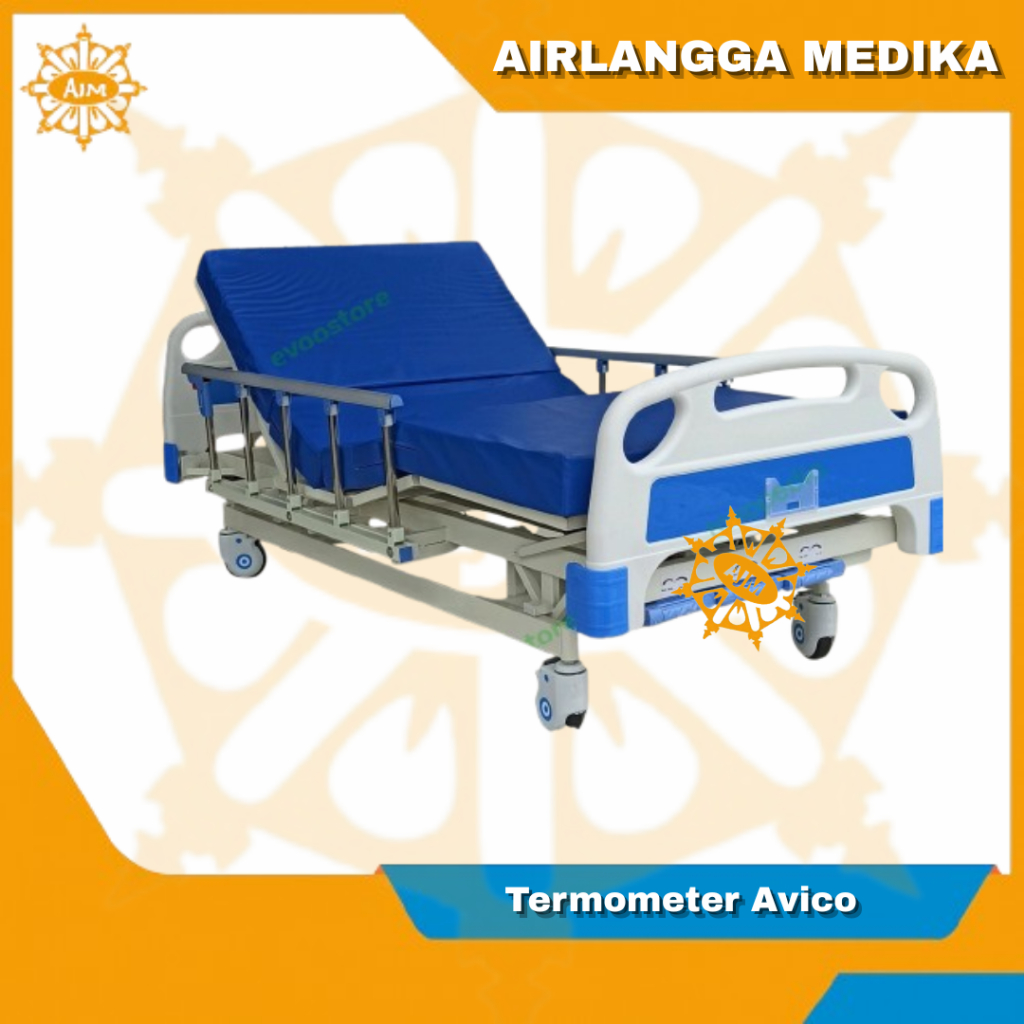 Bed Pasien Electric 3 Crank Ranjang Electric Sella 3 Crank