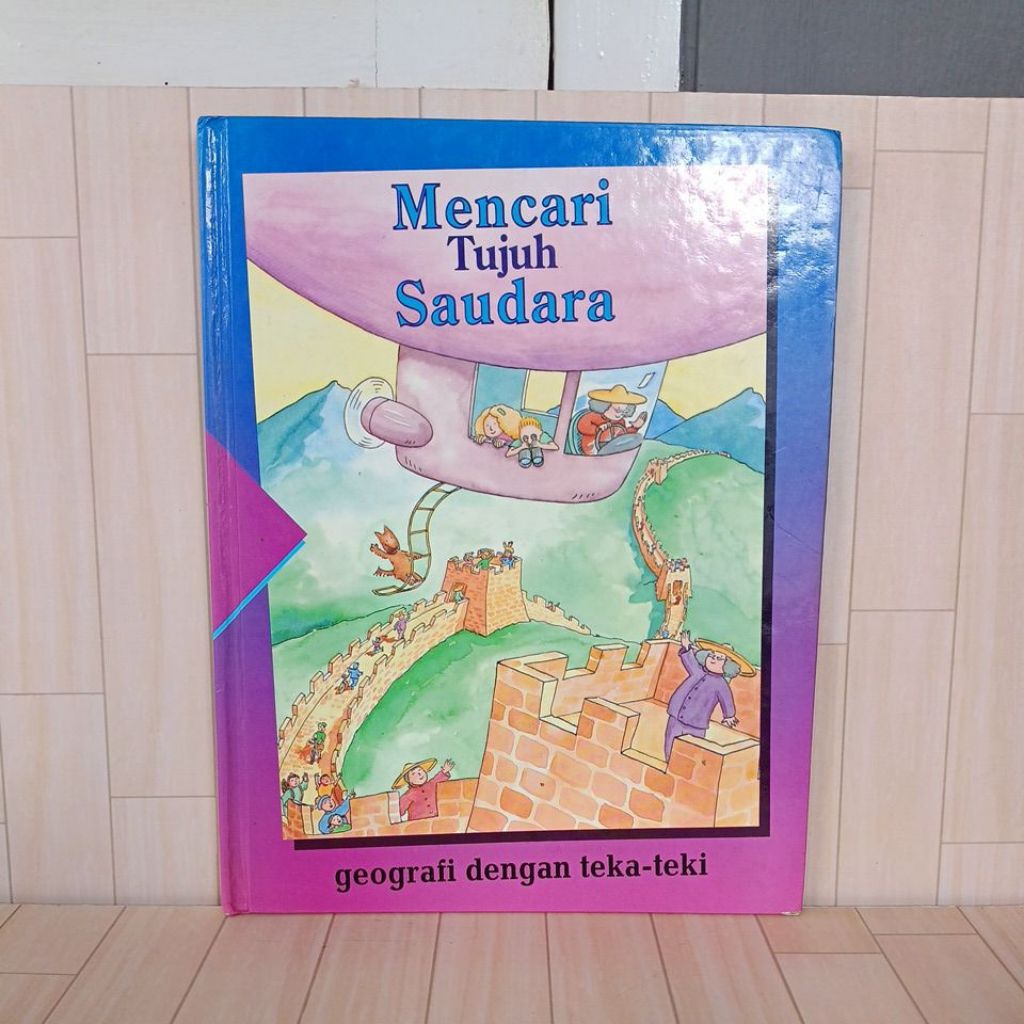 Buku Bacaan Anak Mencari Tujuh Saudara Geografi Dengan Teka-teki Hardcover