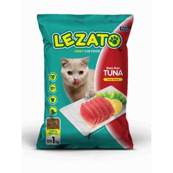 Lezato 1Kg Makanan Kucing Murah Lezato