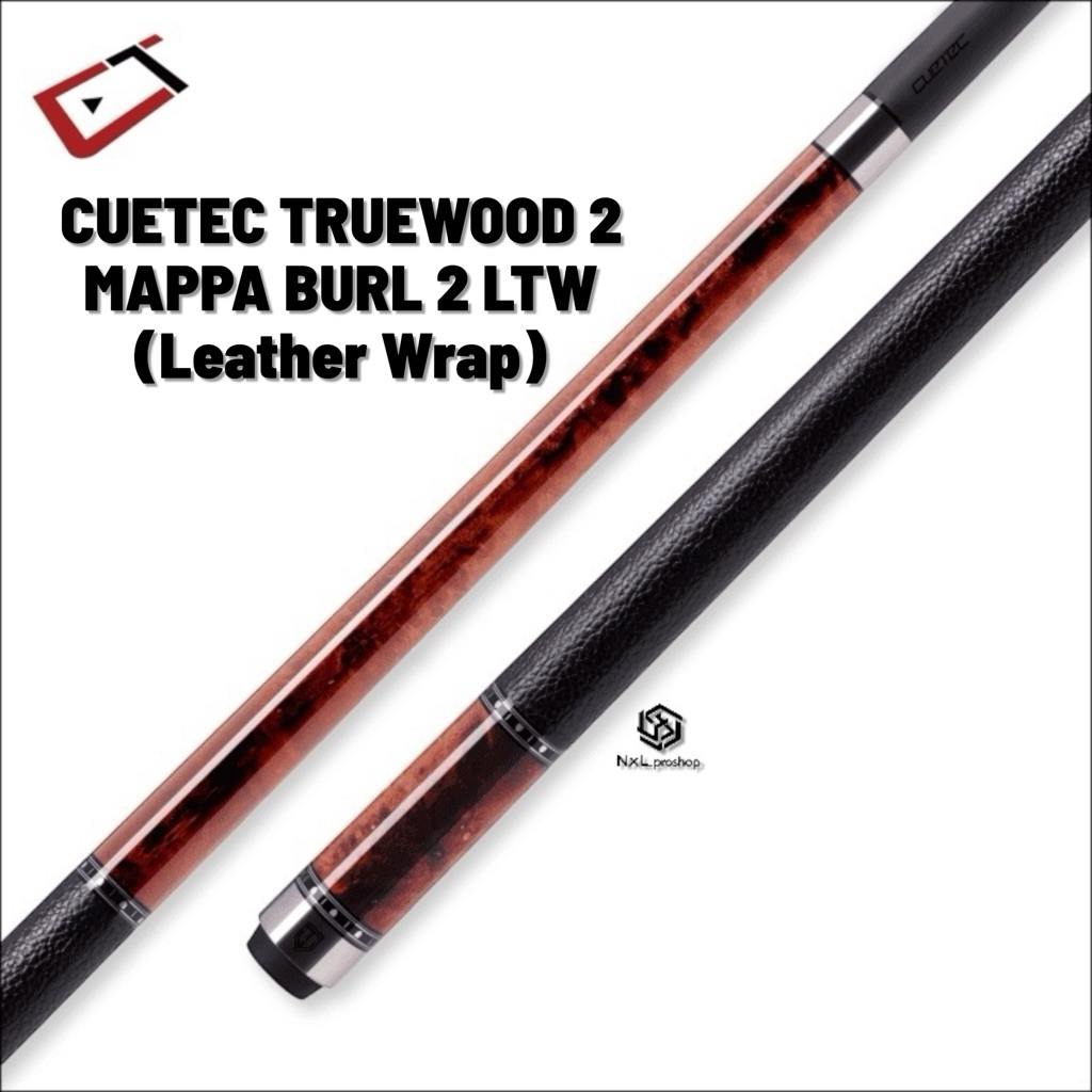 Cuetec Cynergy Truewood Mappa Burl Stik Billiard