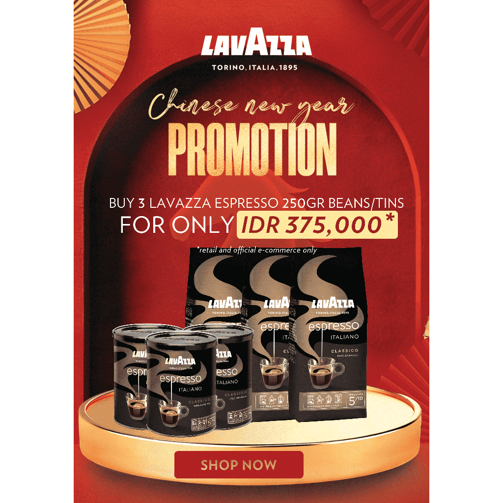 Lavazza Program Deal's - Buy 3 Lavazza Espresso Coffee Bean or Ground 250 gr