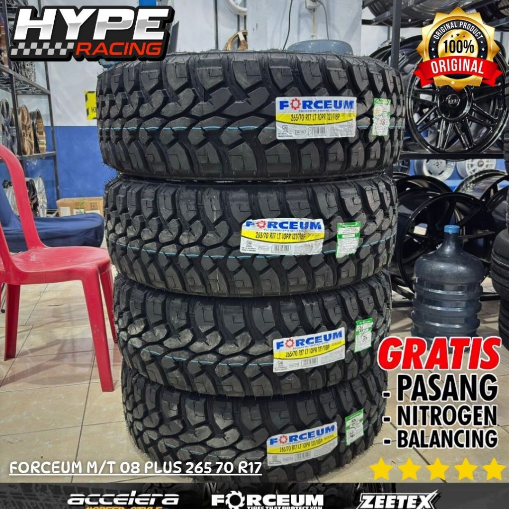 BAN MOBIL FORCEUM MT 08 PLUS 265 70 R17 COCOK UNTUK LOKASI