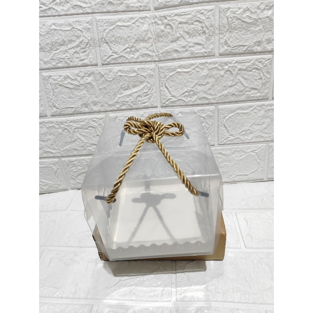 BOX MIKA KUE KERING 12X12X12 /BOX MIKA TALI / BOX MIKA BOLU / BOX MIKA KUE