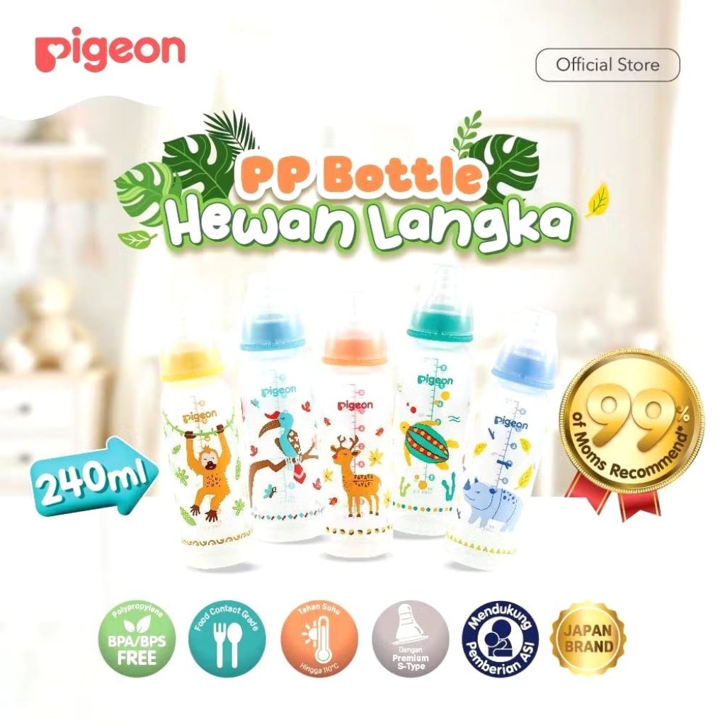 PIGEON BOTOL DOT FLEXIBLE PPRP 240ML