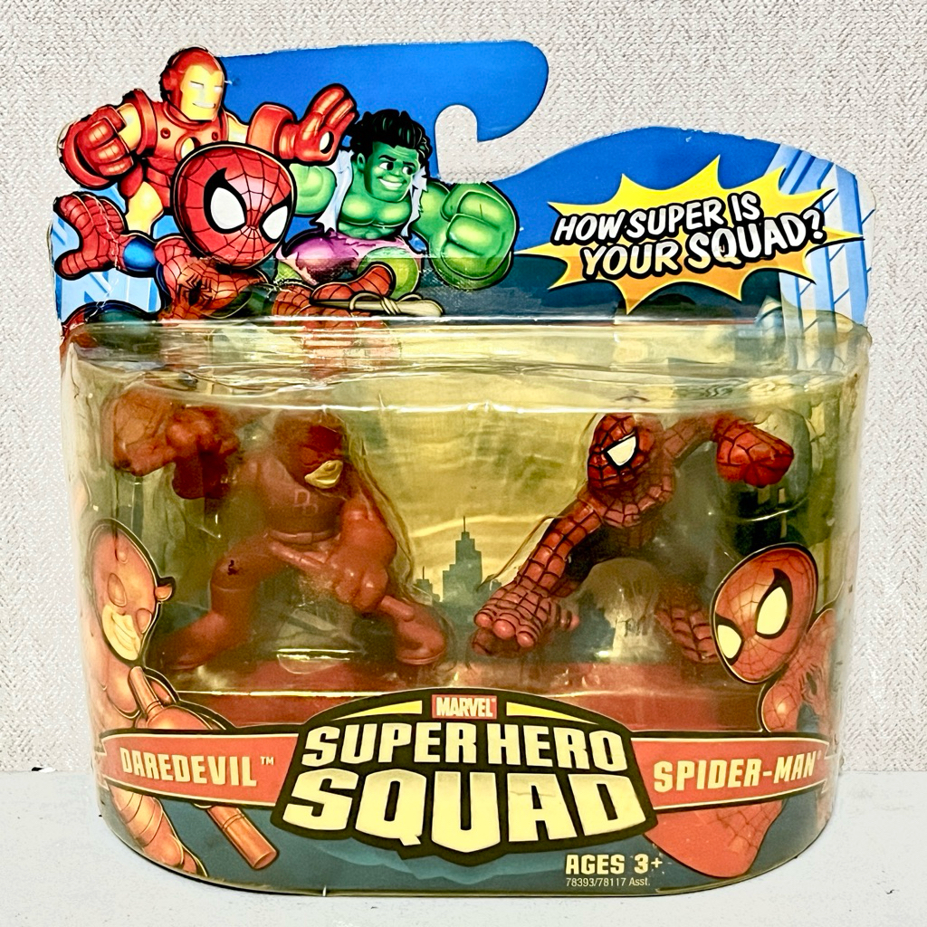 Marvel Super Hero Squad Spiderman & Daredevil 2-pack