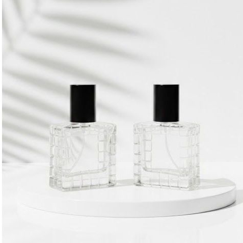 botol parfum cube versce eros 30 ml tutup hitam spray putar botol parfum kotak lucu elegant mewah