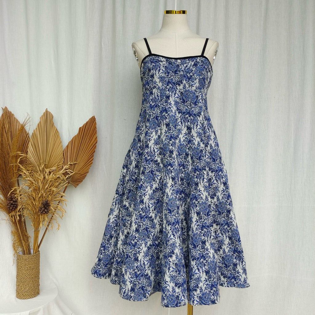 Chic Jacquard Elegant A Line Midi Dress