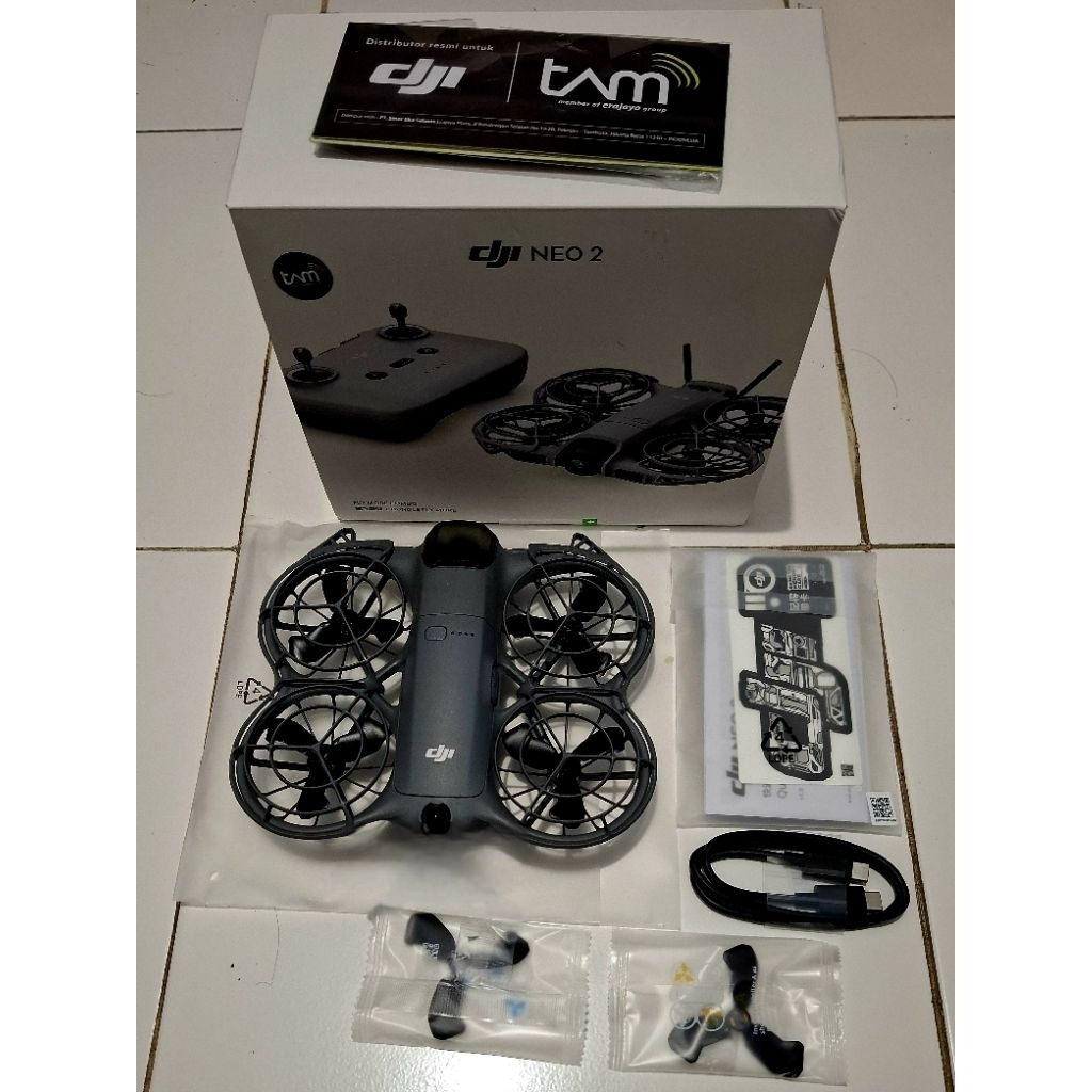 KONDISI BARU DJI NEO 2 BASIC BARU BOX FMC