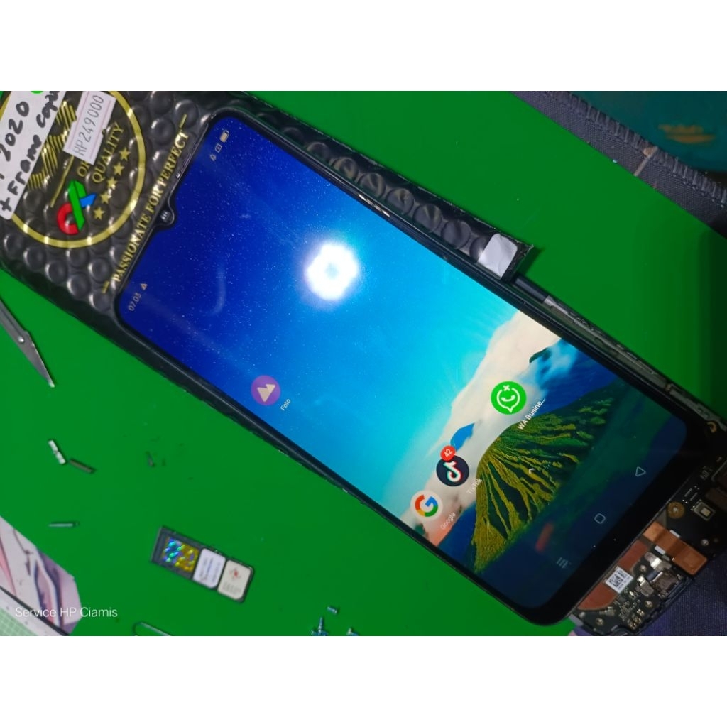 Lcd Ori Realme C11 2020 +frame ori