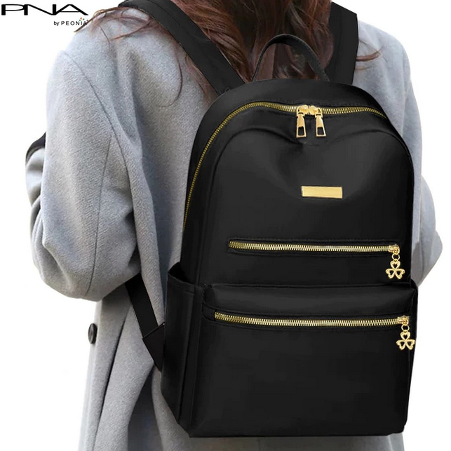 Elizabeth - Water Resistant tas ransel wanita JISUN import korea style Besar Wanita Unisex Laptop Ba