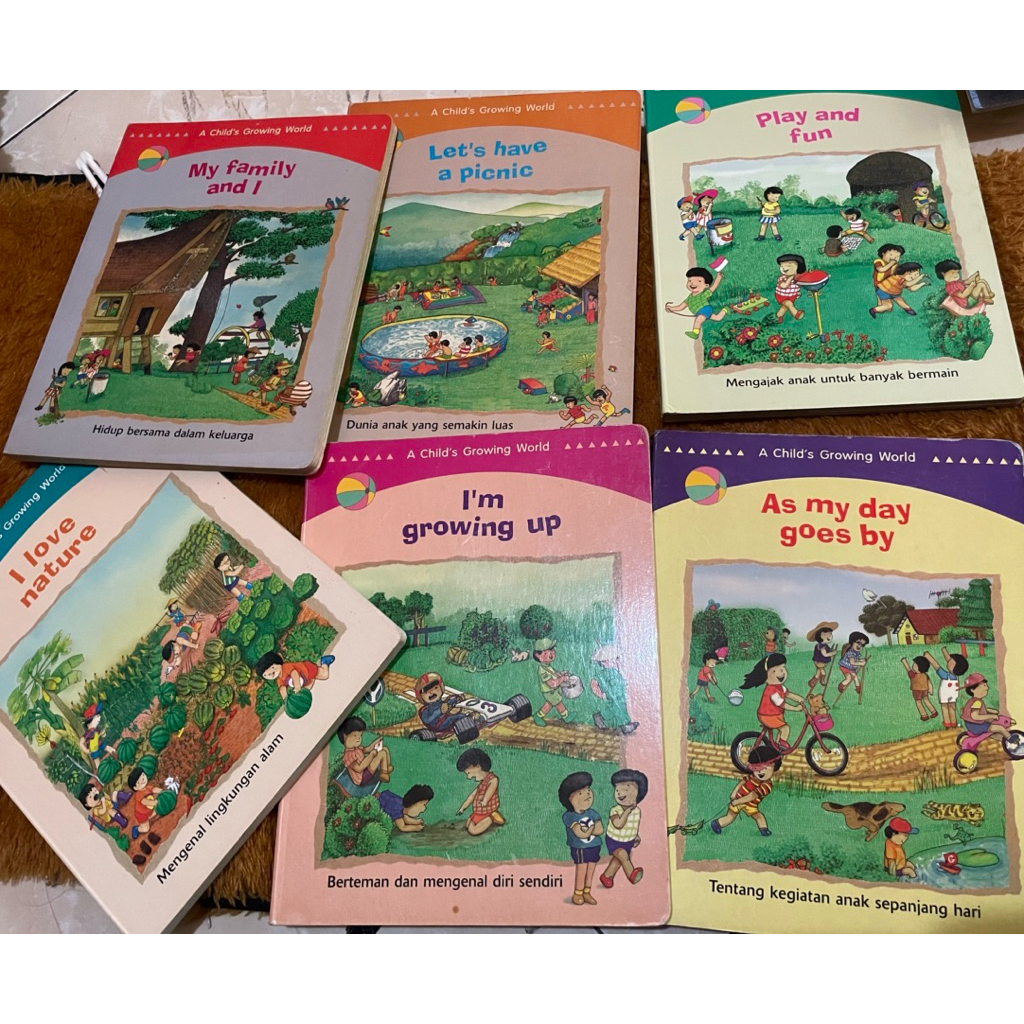 Boardbook preloved A Child's Growing World