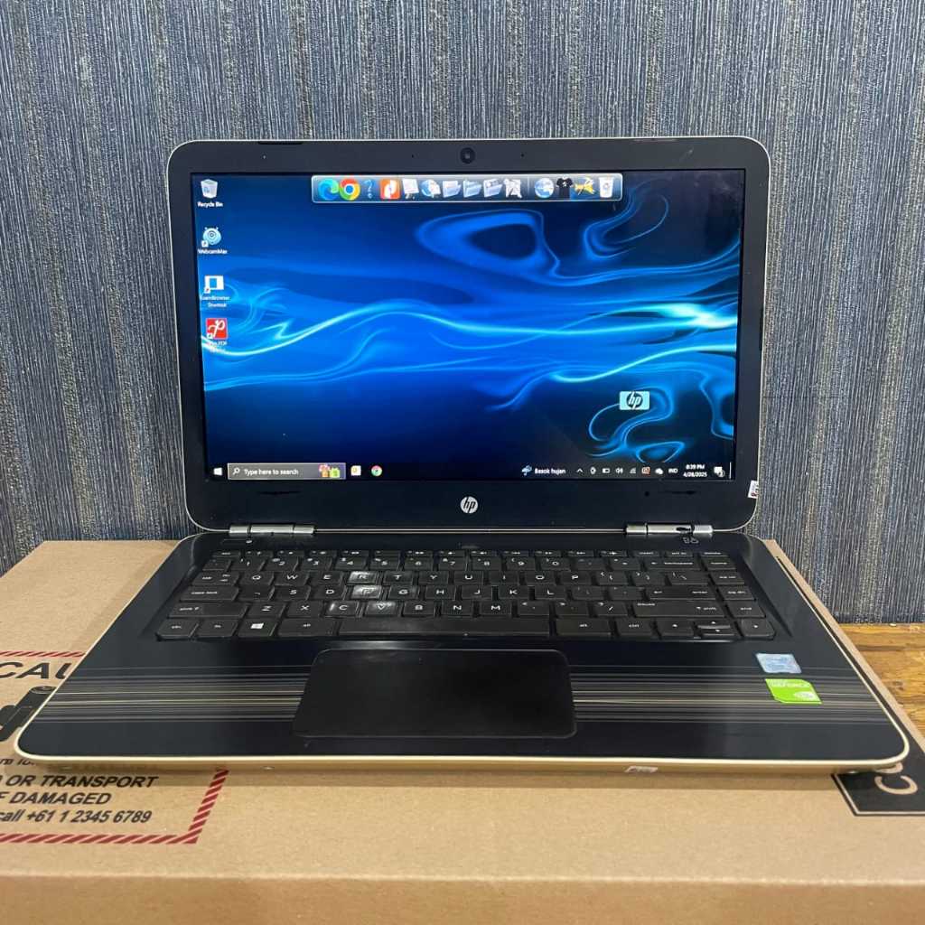 Laptop HP Pavilion 14-al169TX, Intel Core i5 - 7200U, 4/1TB, #Vga, Black Gold