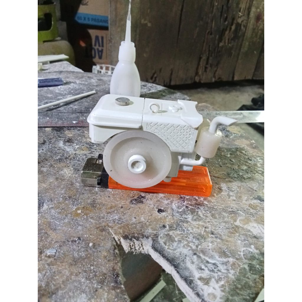 miniatur diesel(tanpa dinamo)