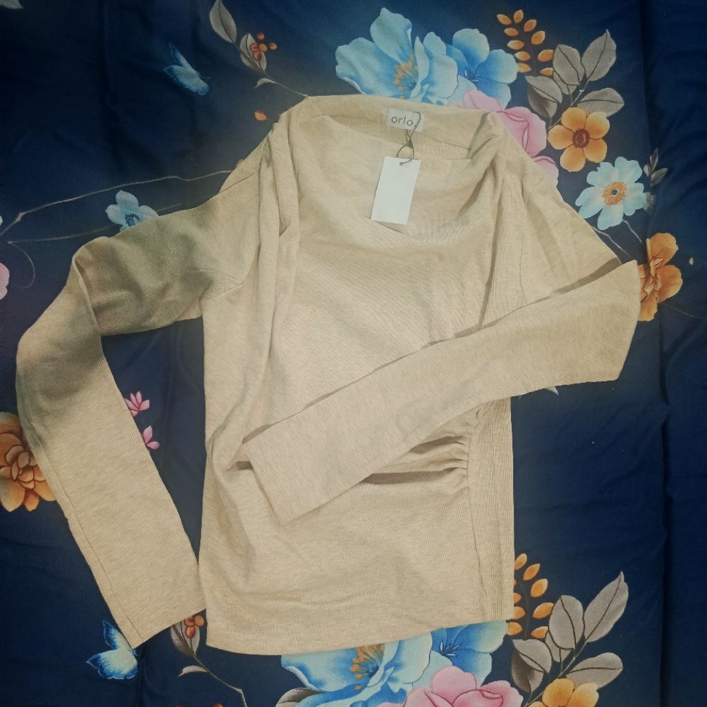 kaos knit panjang