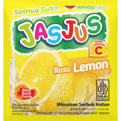 Jasjus Lemon 1 Pack Isi 5 Renceng