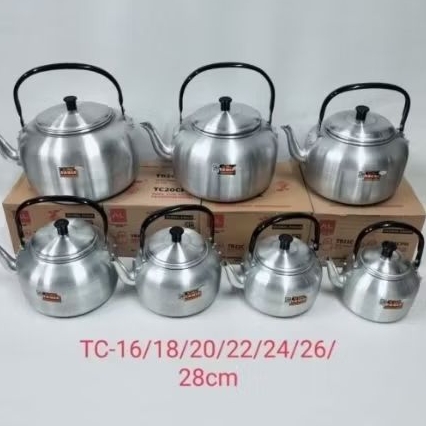 TEKO AIR MINUM ALUMINIUM/CERET AIR TEA ALUMINIUM