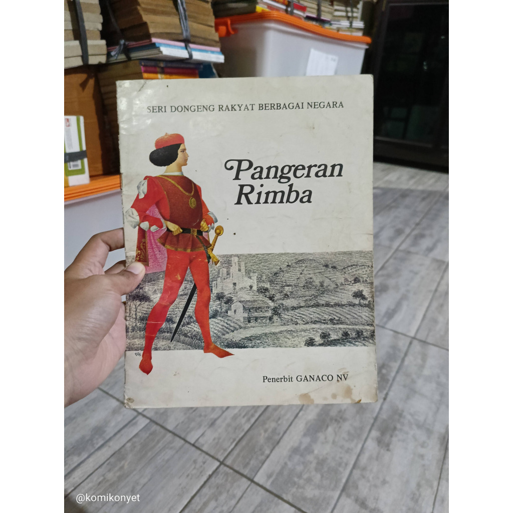 Buku Cerita Anak Klasik Seri Dongeng Rakyat Berbagai Negara Penerbit Ganaco NV Pangeran Rimba