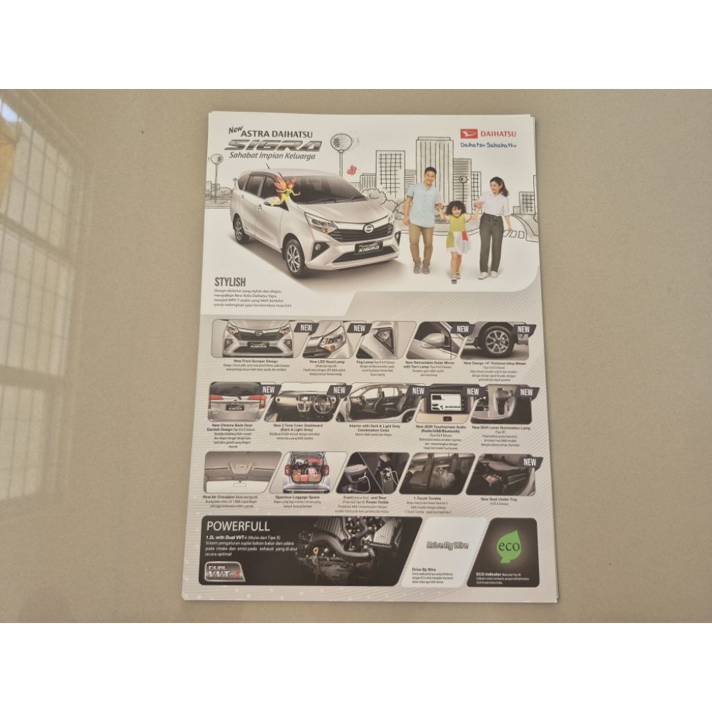 brosur katalog mobil daihatsu sigra september 2019 flyer