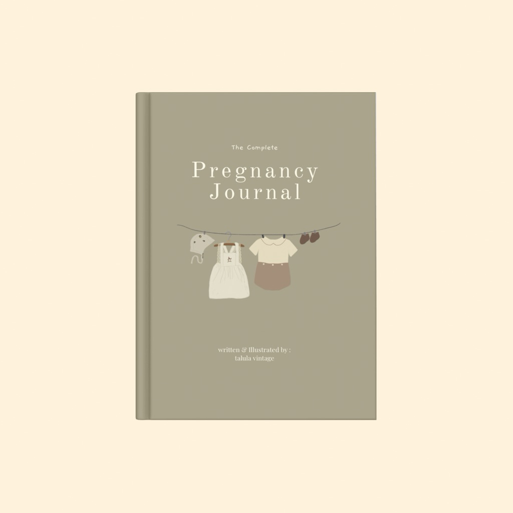 [TALULAVINTAGE] Pregnancy Book Journal