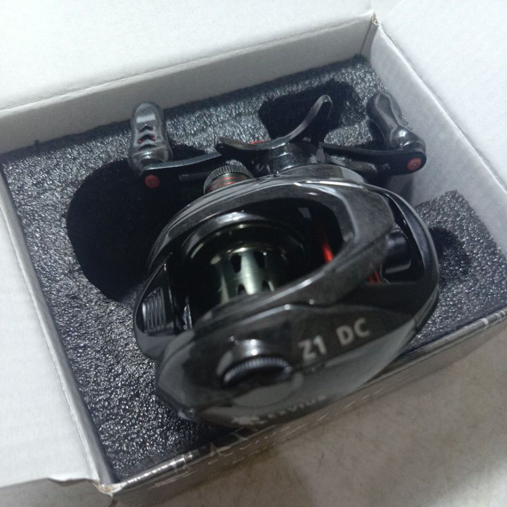 reel bc exvius Z1 DC carbon 140g & defrtop dc drag cliker