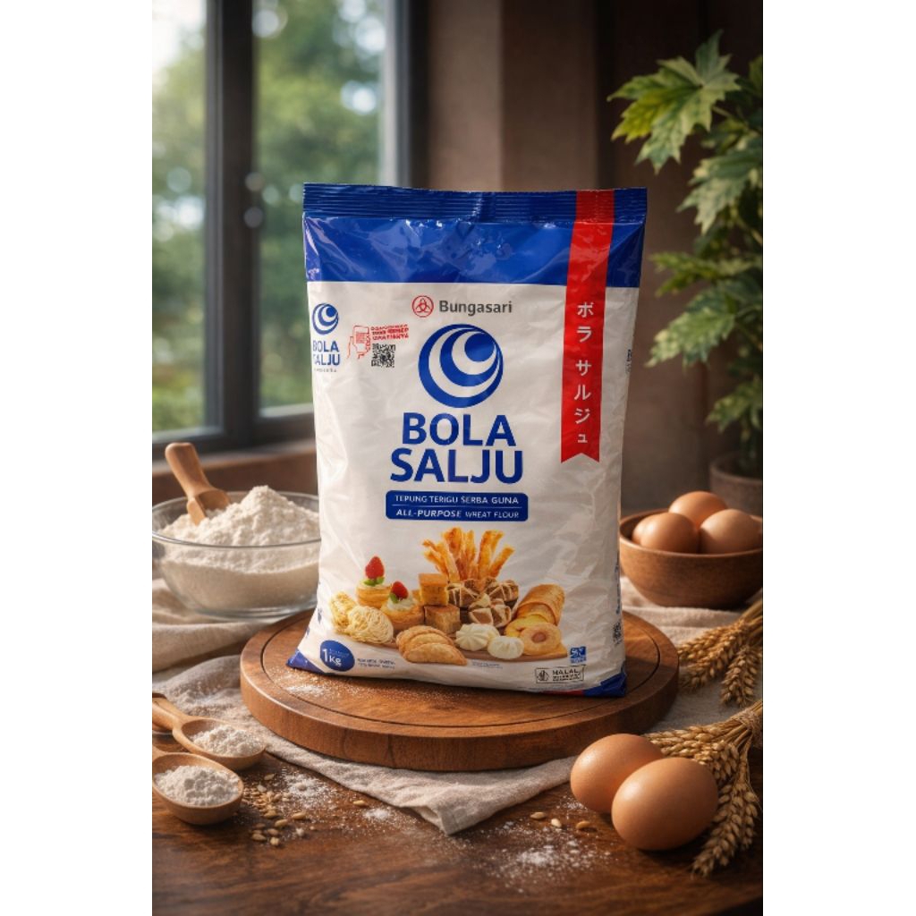 Tepung Terigu Bola Salju Protein Sedang