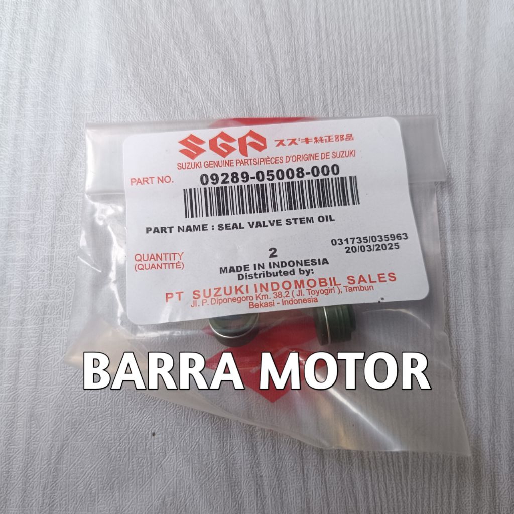 Seal Sil Klep Suzuki Spin Smash Shogun Original SGP