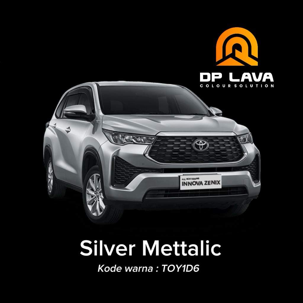 Silver metallic (cat pabrikan toyota) toyota innova