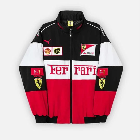 Ferrari F1 Vintage Racing Jacket - Classic Edition