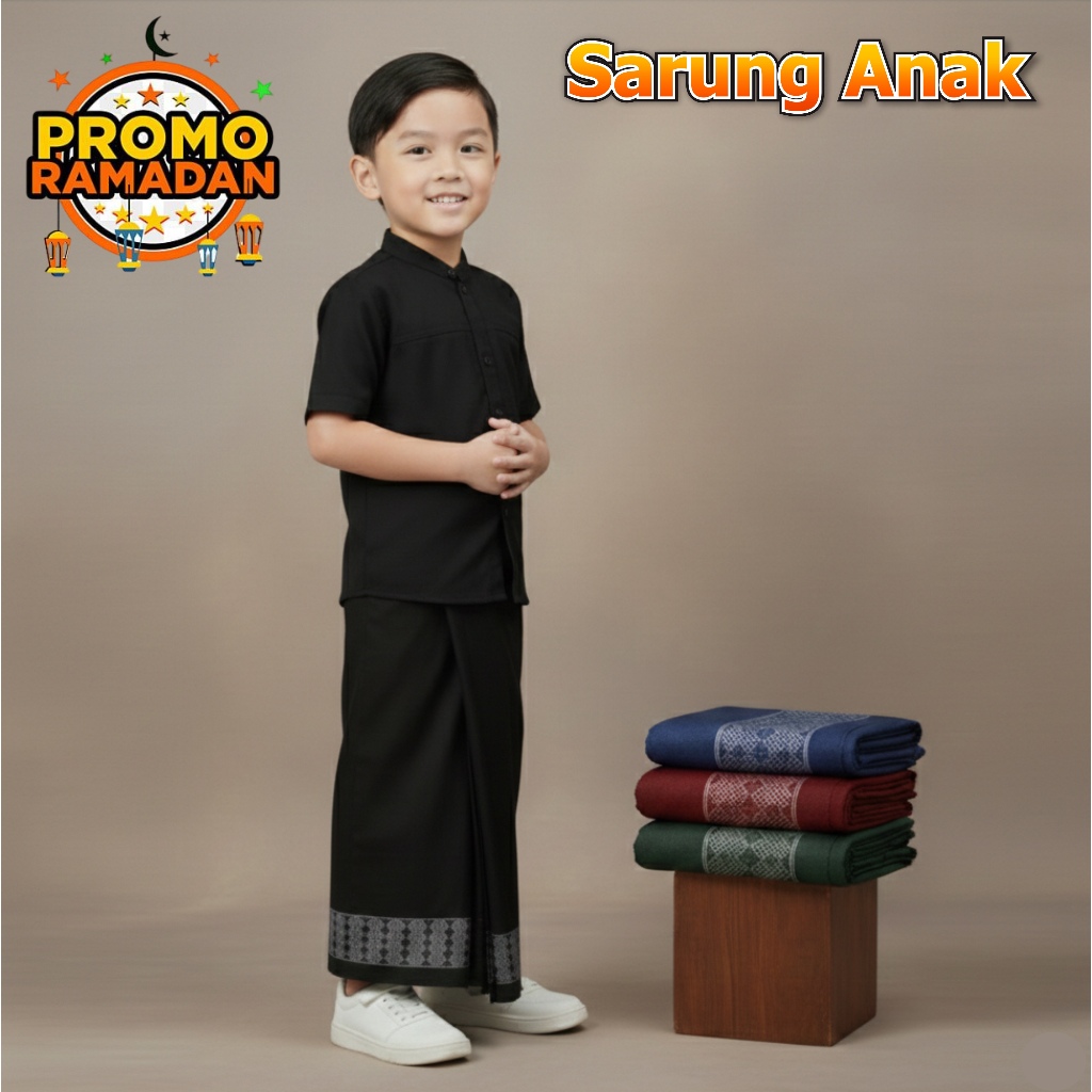 Sarung Tenun Anak Premium Sarung Souvenir Harga Grosir