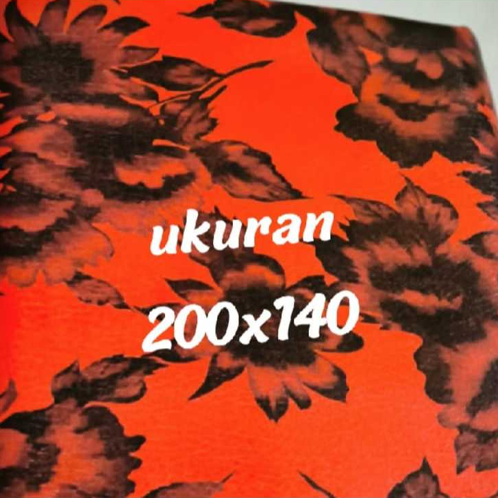 KARPET METERAN ALAS MEJA/OMPOLPERSALINAN/LANSIA MOTIF BUNGA 100-150-200 X140M