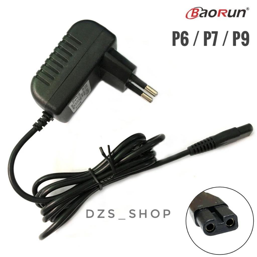 Charger Original BAORUN P6 / P7 / P9 -  Casan Mesin Cukur Baorun