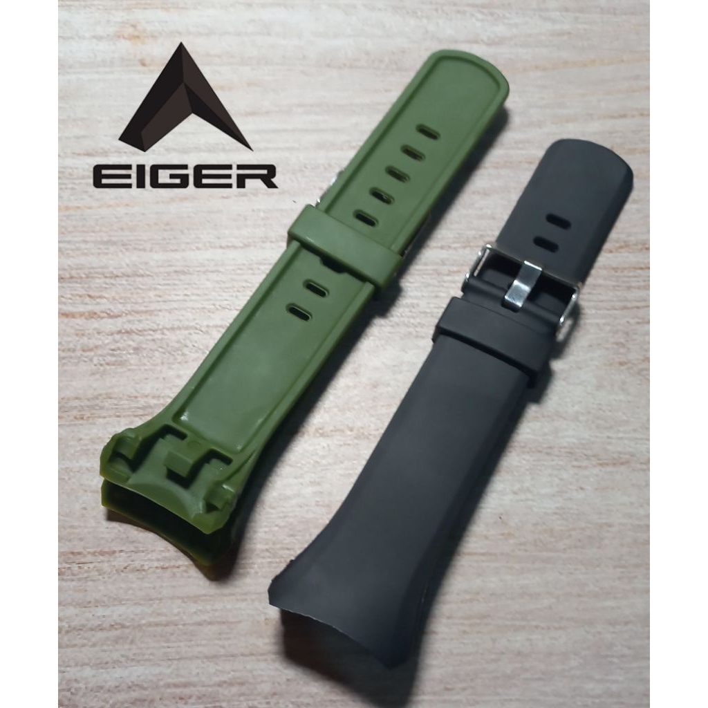 Strap Tali Jam Tangan Eiger Ls 82 Iyw 082 Rubber