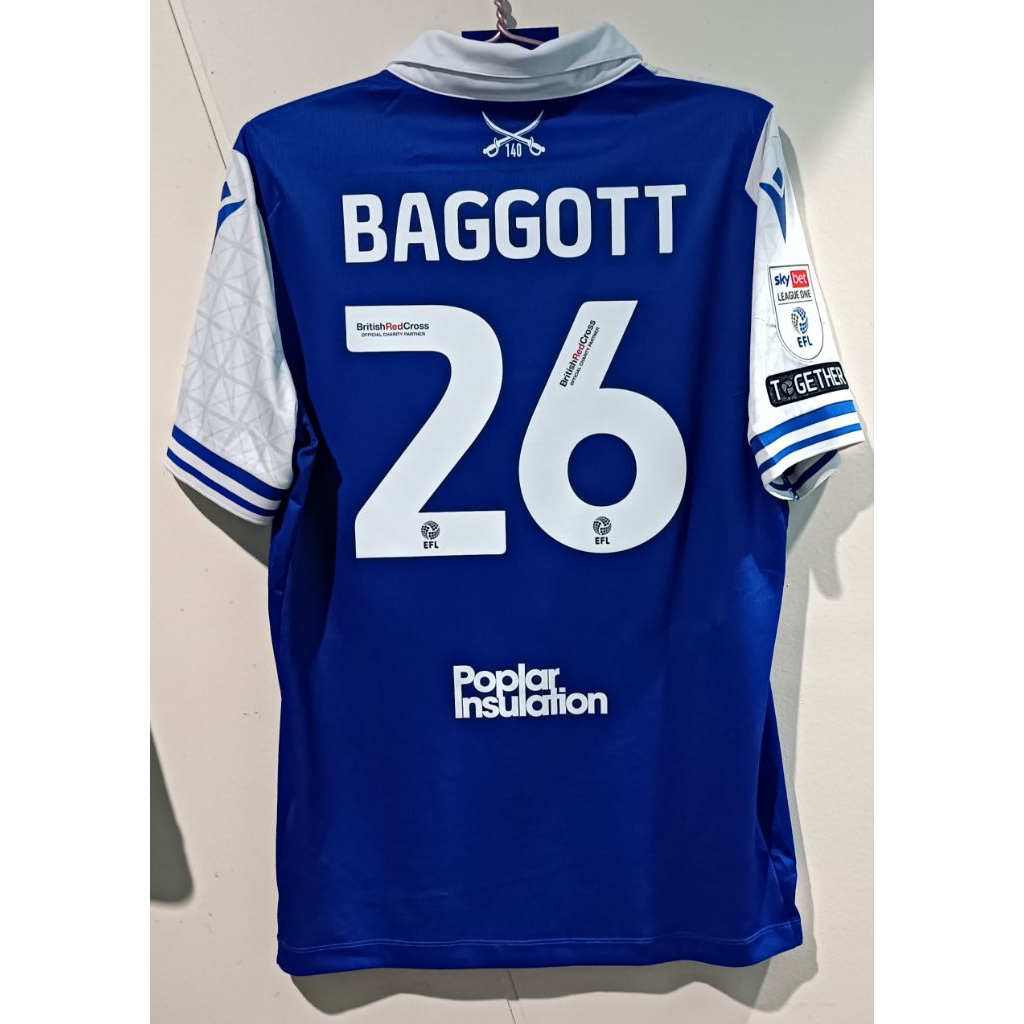 JERSEY BRISTOL ROVERS HOME 2023-24 SIZE L BAGGOTT 26