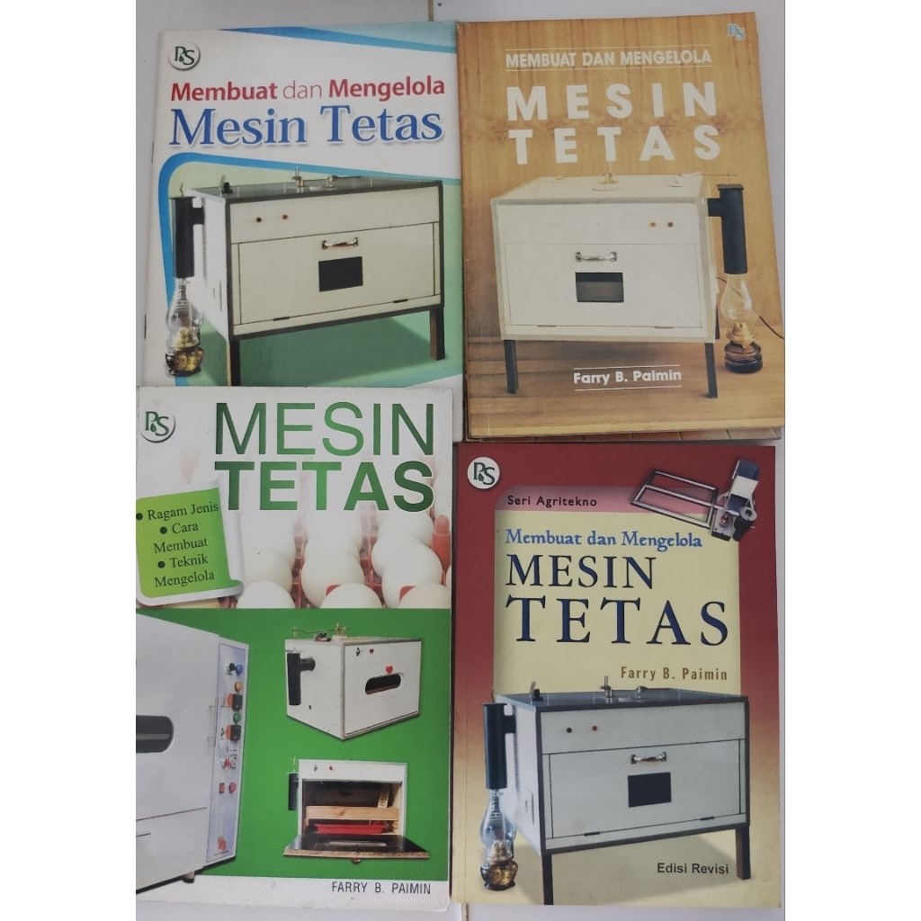 BUKU MEMBUAT DAN MENGELOLA MESIN TETAS BEKAS ORIGINAL