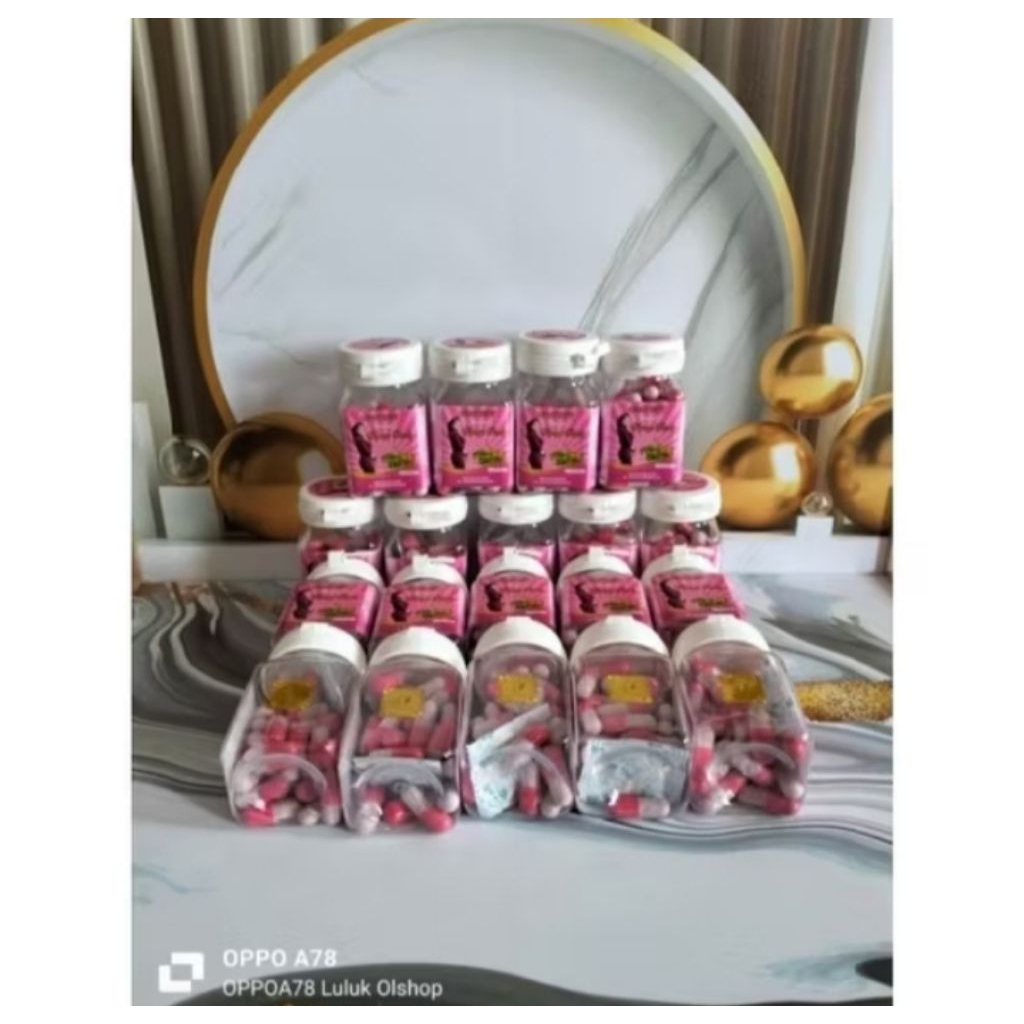 paket ekonomi, Obat Diet Nyonya Hendy 1 botol isi 25 kapsul