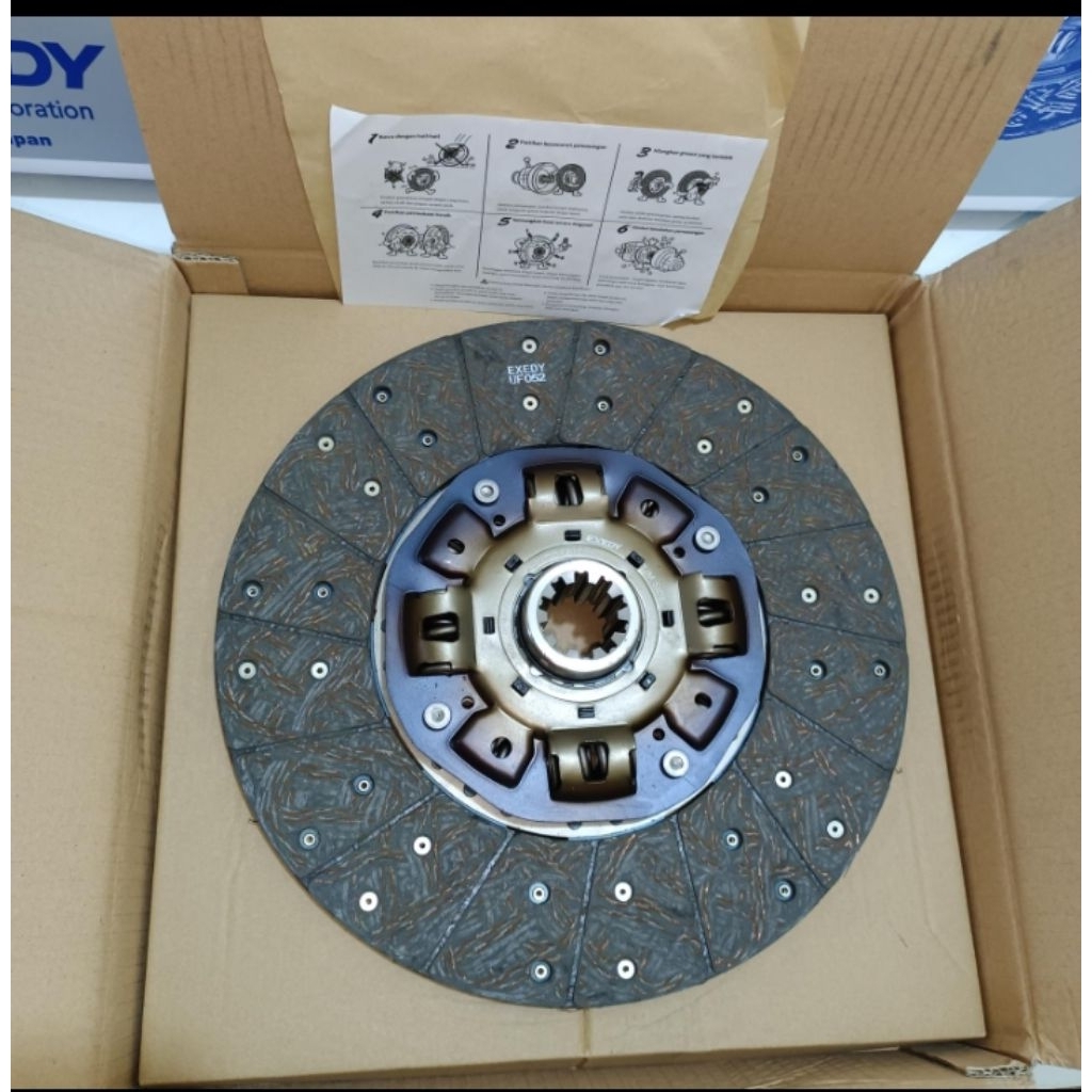 DISC CLUTCH ASSY JO8E JO8C PLAT KOPLING HINO LOHAN 500/FM26OTI EXEDY JEPANG