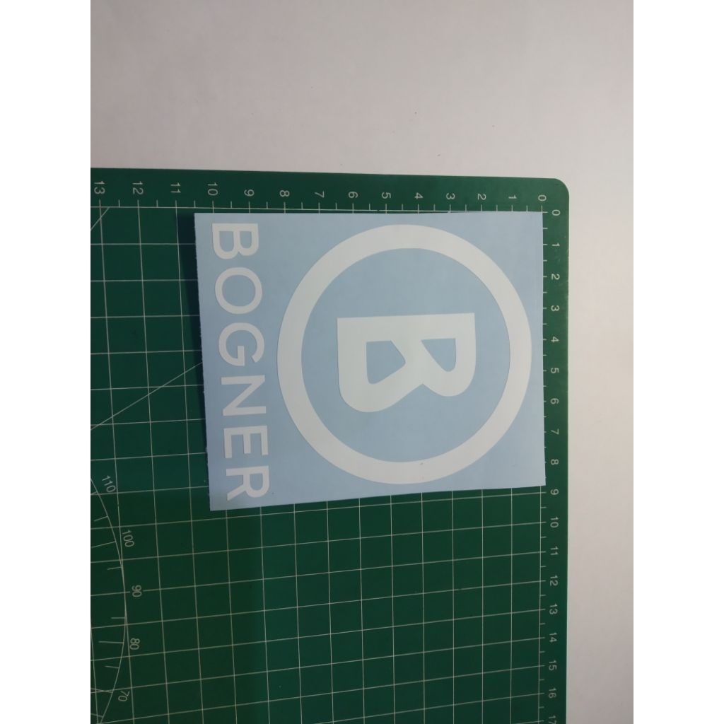 stiker cutting bogner