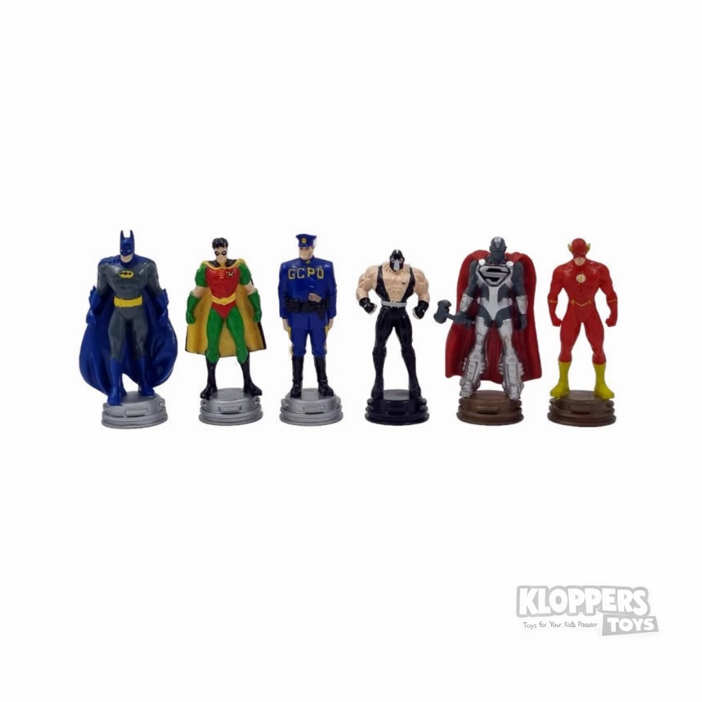 Mainan Action Figure DC set 6pcs - Koleksi Figure DC - Pajangan Hadiah