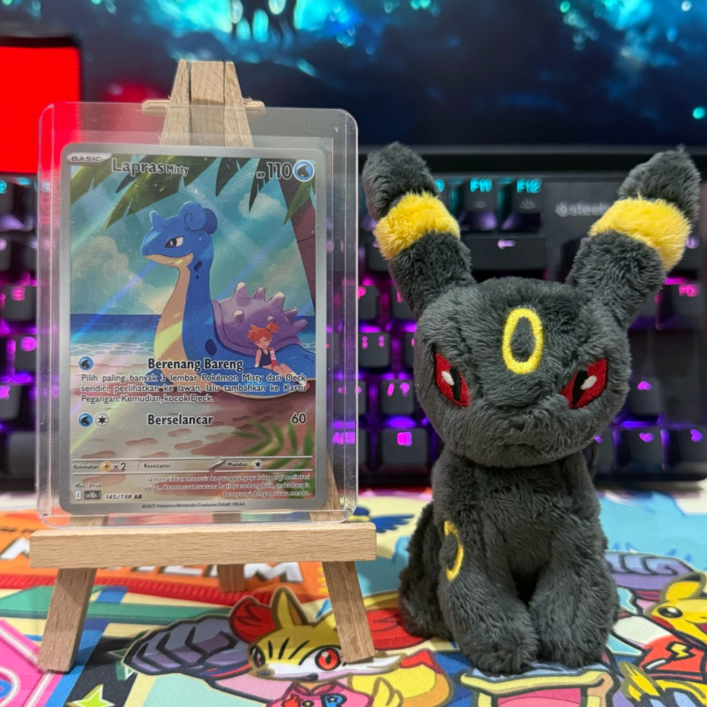 Pokemon Card Lapras Misty AR 145/138 – Full Art – Bahasa Indonesia