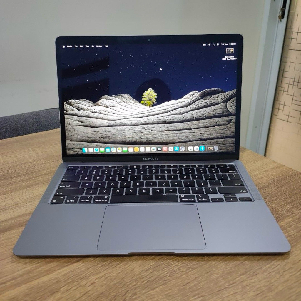 Macbook air 2020 Core i3 Ram 8gb Ssd 256gb mulus 100% second like new