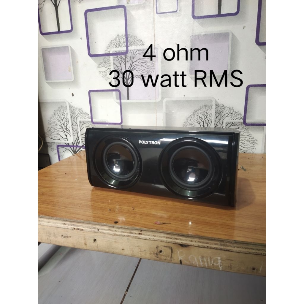 SPEAKER CENTER PASIF  POLYTRON SECOND ORIGINAL