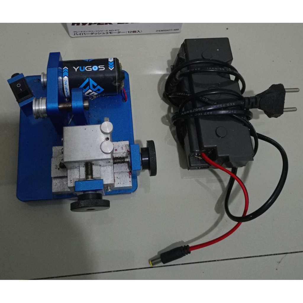 alat bubut ban tamiya seken yugos Mr.T