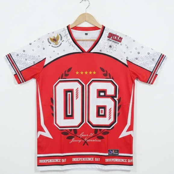 SPECS.21 Jersey Voli Jumbo Pria Wanita Kaos Volly Big Size Atasan Baju Voli Ukuran Besar Premium
