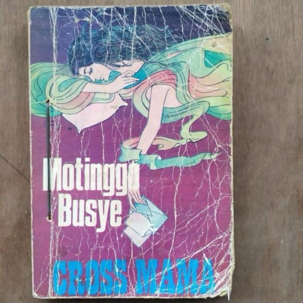 Original Novel Cross Mama Motinggo Busye Stensil Stensilan Enny Arrow