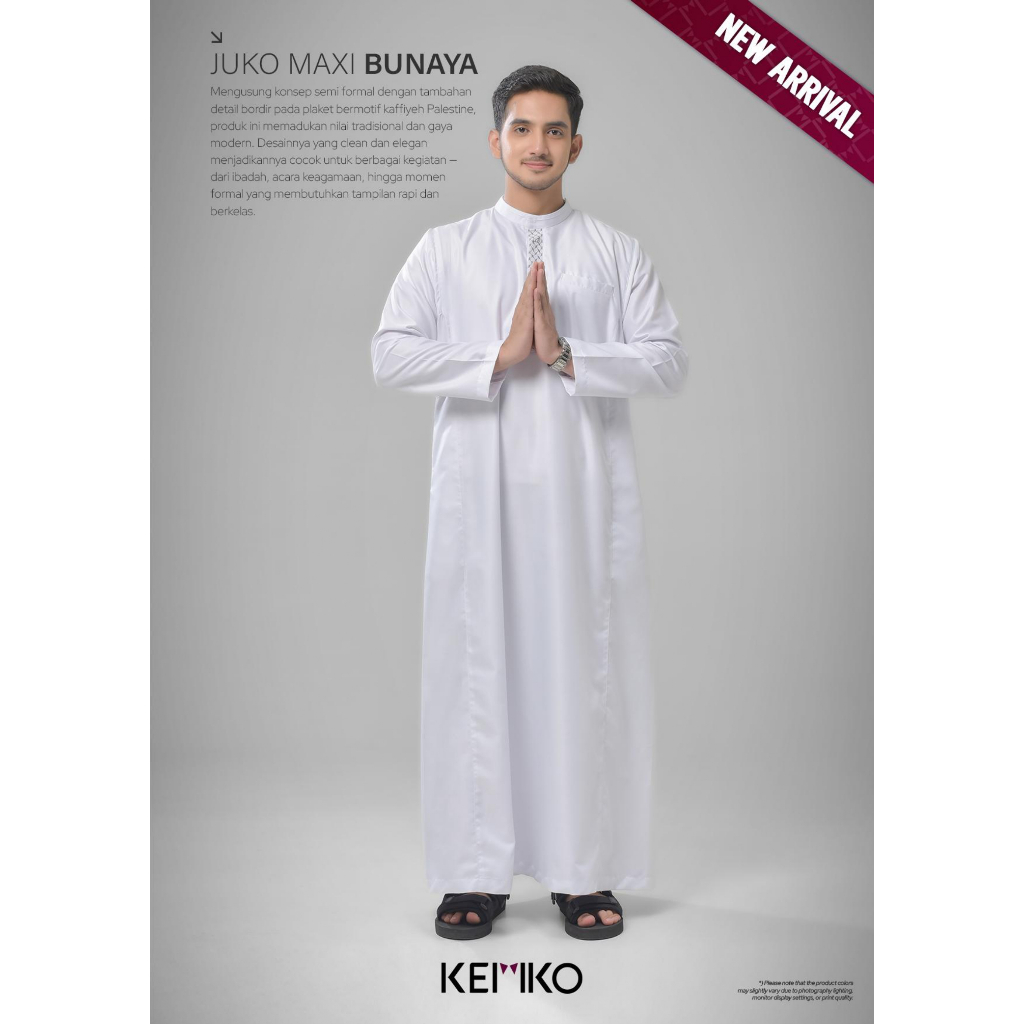 Juko Maxi Bunaya  |Jukid Koko | Jubah Koko Dewasa | Jubah Koko | Jubah Koko Rabbani [Ori Rabbani]