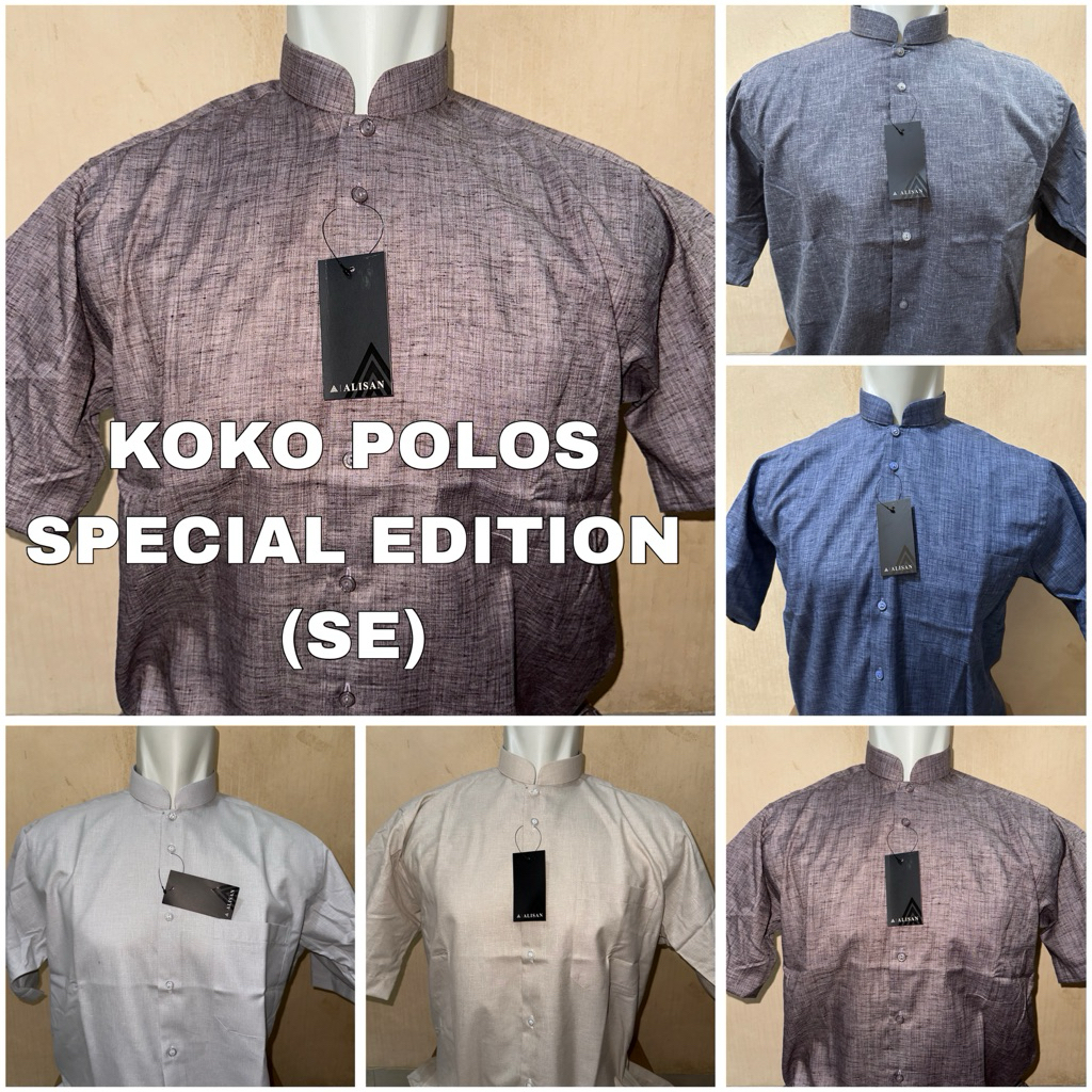 KOKO ALISAN POLOS LIMITED EDITION LENGAN PENDEK