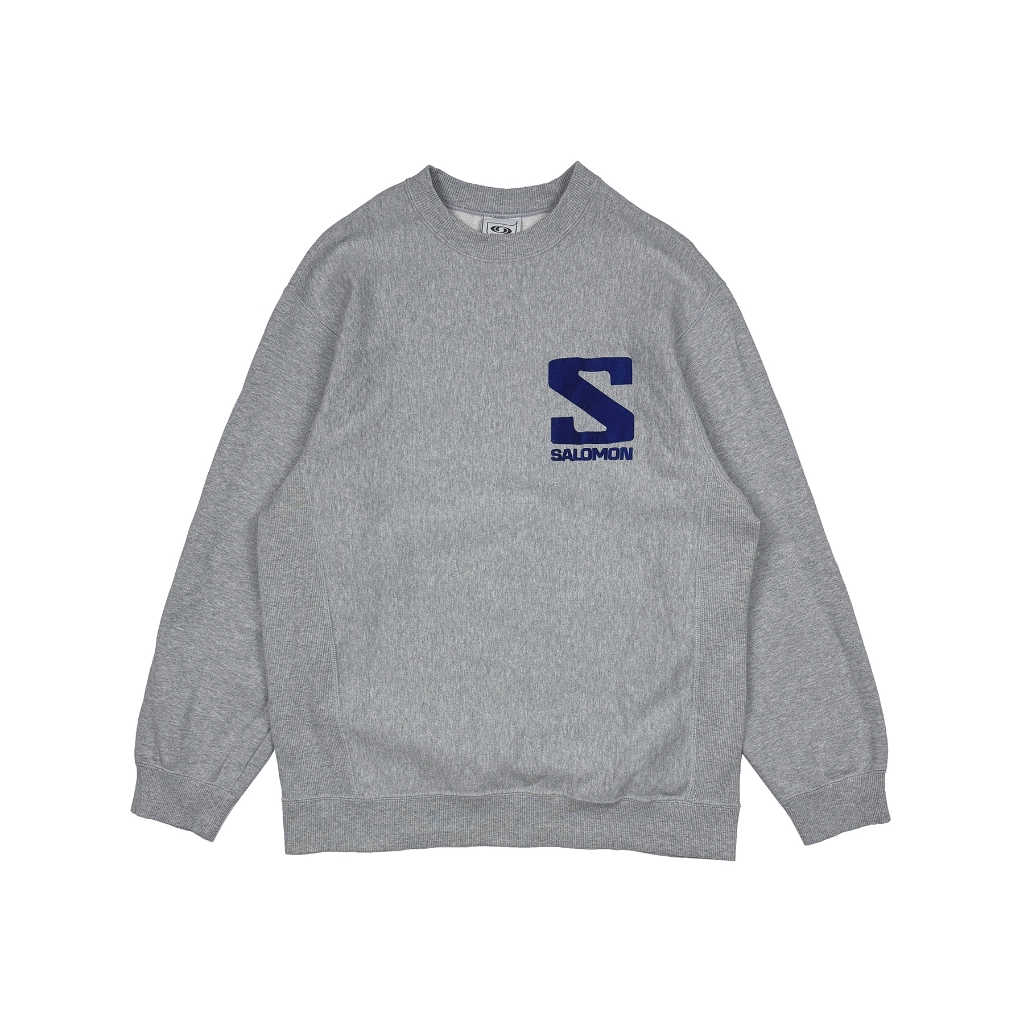 Salomon Logo Patch Sweatshirt Crewneck Vintage