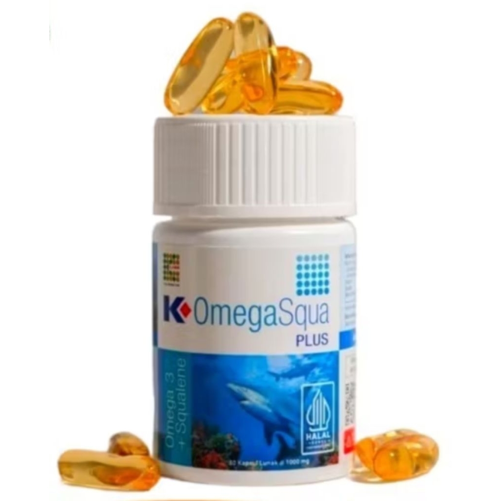 OMEGA SQUA K LINK OMEGA 3 SQUA ASLI ORIGINAL