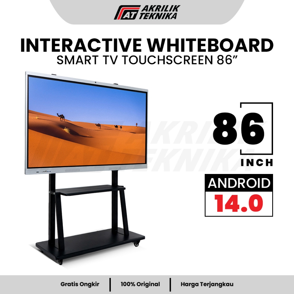 Interactive Whiteboard 86"Inch | Education Smart TV Touchscreen